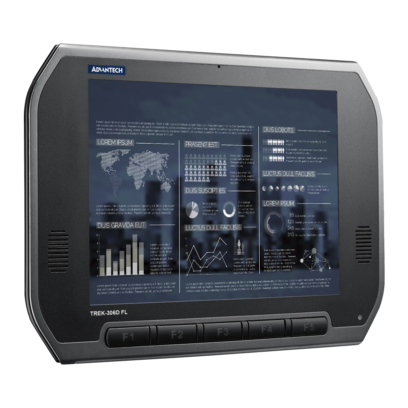 10.4" Industrial Vehicle Smart Display with Resistive Touch